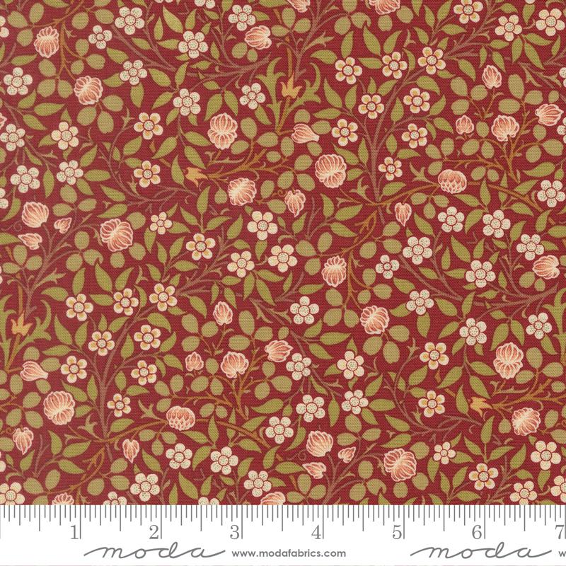 Morris Muse Clover Russet - Quilt Fabric