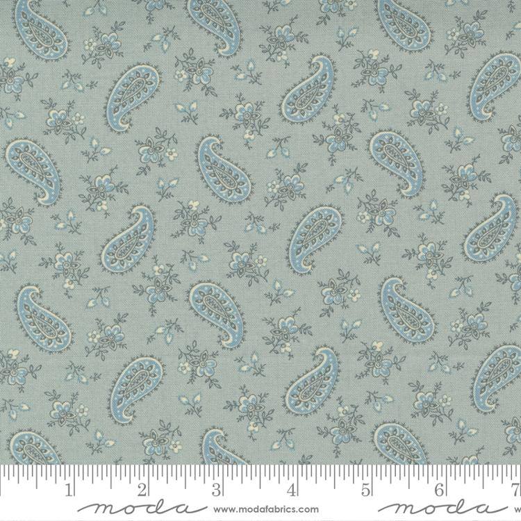 La Vie Boheme Ciel Blue - Marcel Paisley - Quilt Fabric