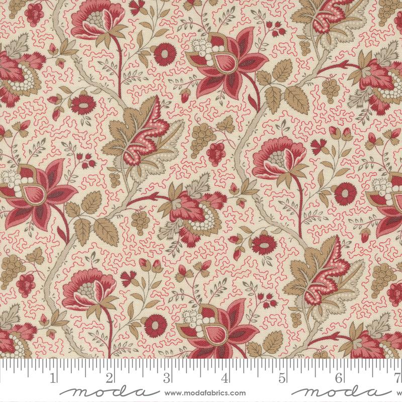 Chateau De Chantilly Pearl - Quilt Fabric