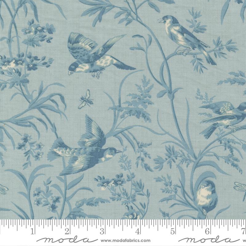 Antoinette Ciel Blue - Quilt Fabric