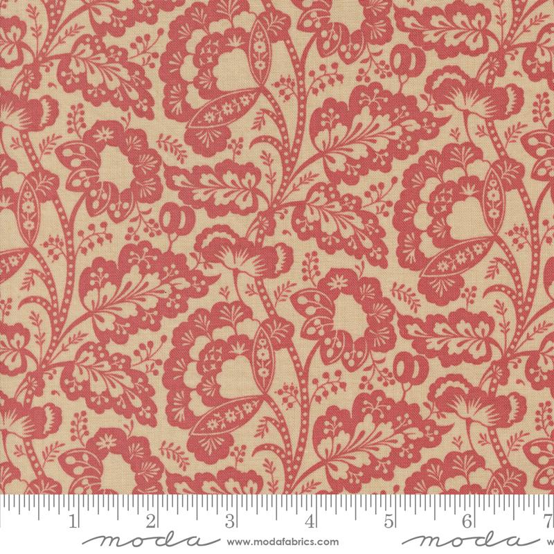 Rouenneries Trois Oyster - Quilt Fabric