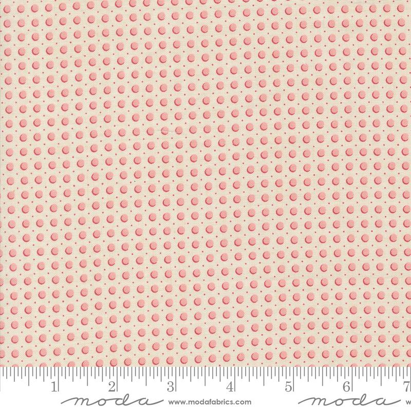 Rouenneries Trois Pearl Faded - Quilt Fabric