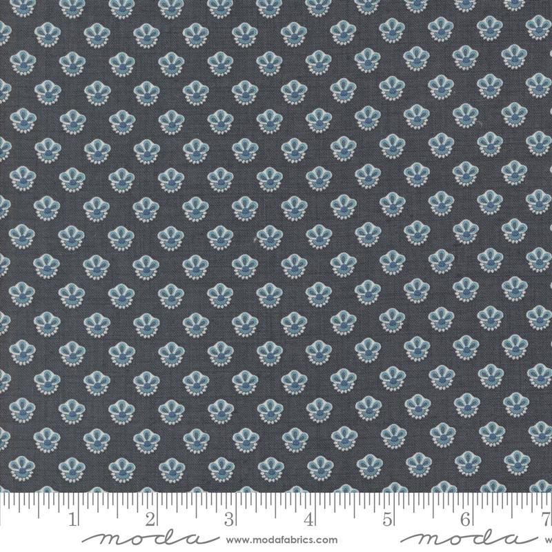 Sacre Bleu Medallion - Indigo - Quilt Fabric
