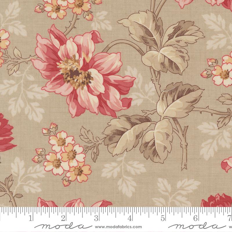Joie De Vivre Flower Roche - Quilt Fabric