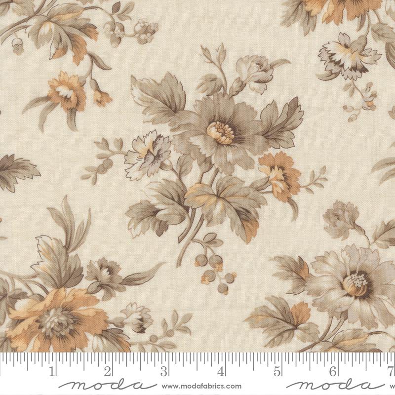 Joie De Vivre Floral Pearl Roche - Quilt Fabric