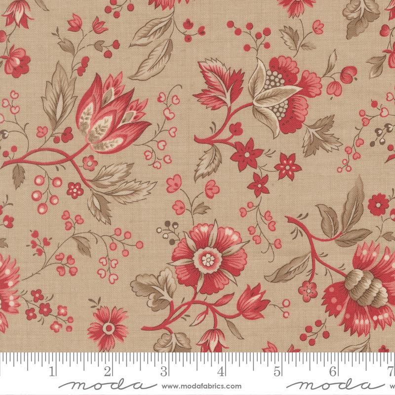Joie De Vivre Garden Roche - Quilt Fabric