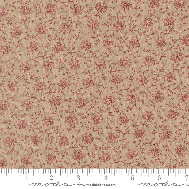 Joie De Vivre Bellflowers Roche - Quilt Fabric