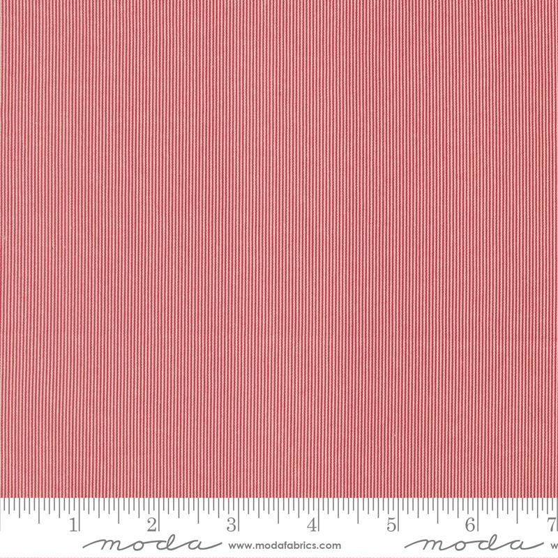 Joie De Vivre Buttons Rouge - Quilt Fabric