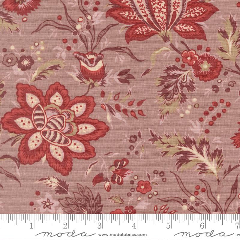 Fleur De Paris Pivoine Lavender - Quilt Fabric