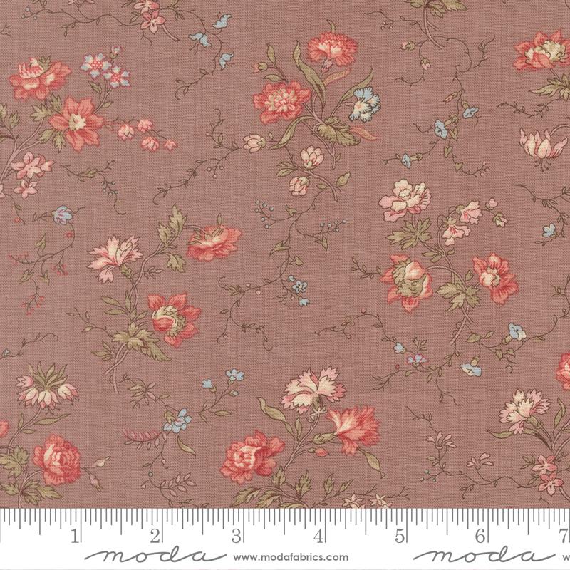 Fleur De Paris Parterre Lavender - Quilt Fabric