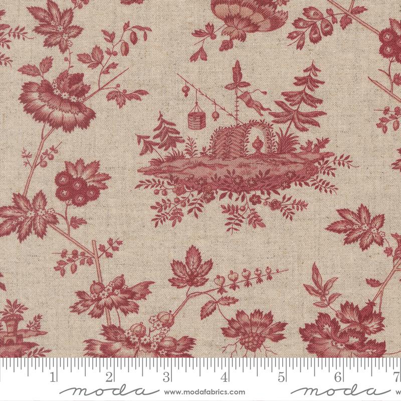 Fleur De Paris Jardinage Mochi Pearl Garance - Quilt Fabric