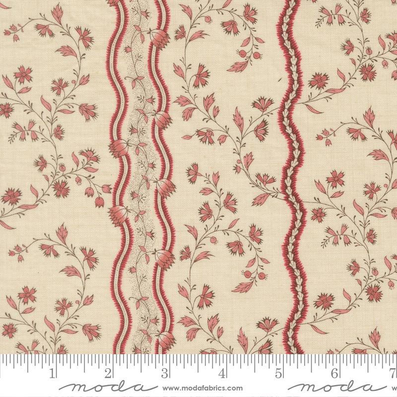 Fleur De Paris Jonquille Pearl Garance - Quilt Fabric