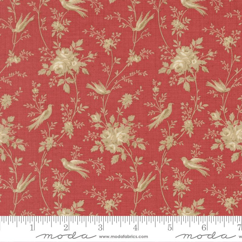 Fleur De Paris Birds Garance - Quilt Fabric