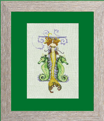 Letters From Mermaids I - Cross Stitch Pattern