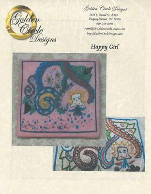 Happy Girl - Cross Stitch Pattern