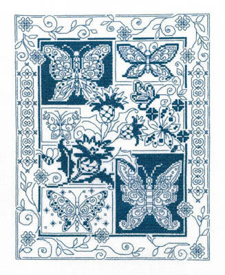 Butterfly Bliss - Cross Stitch Pattern