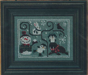 Oodles of Winter (w/charms) - Cross Stitch Pattern