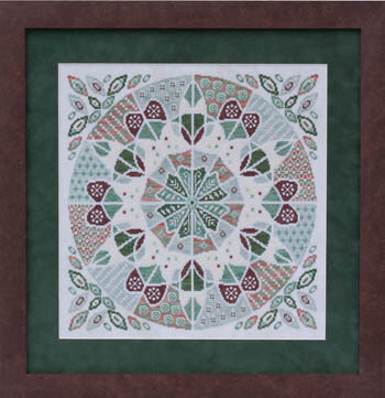 Fudgy Mint Mousse - Cross Stitch Pattern