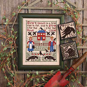 One For The Crow (Book 192) - Cross Stitch Pattern