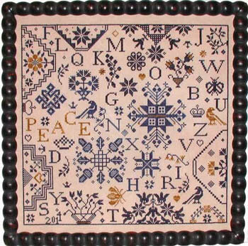 Simple Gifts - Peace - Cross Stitch Pattern