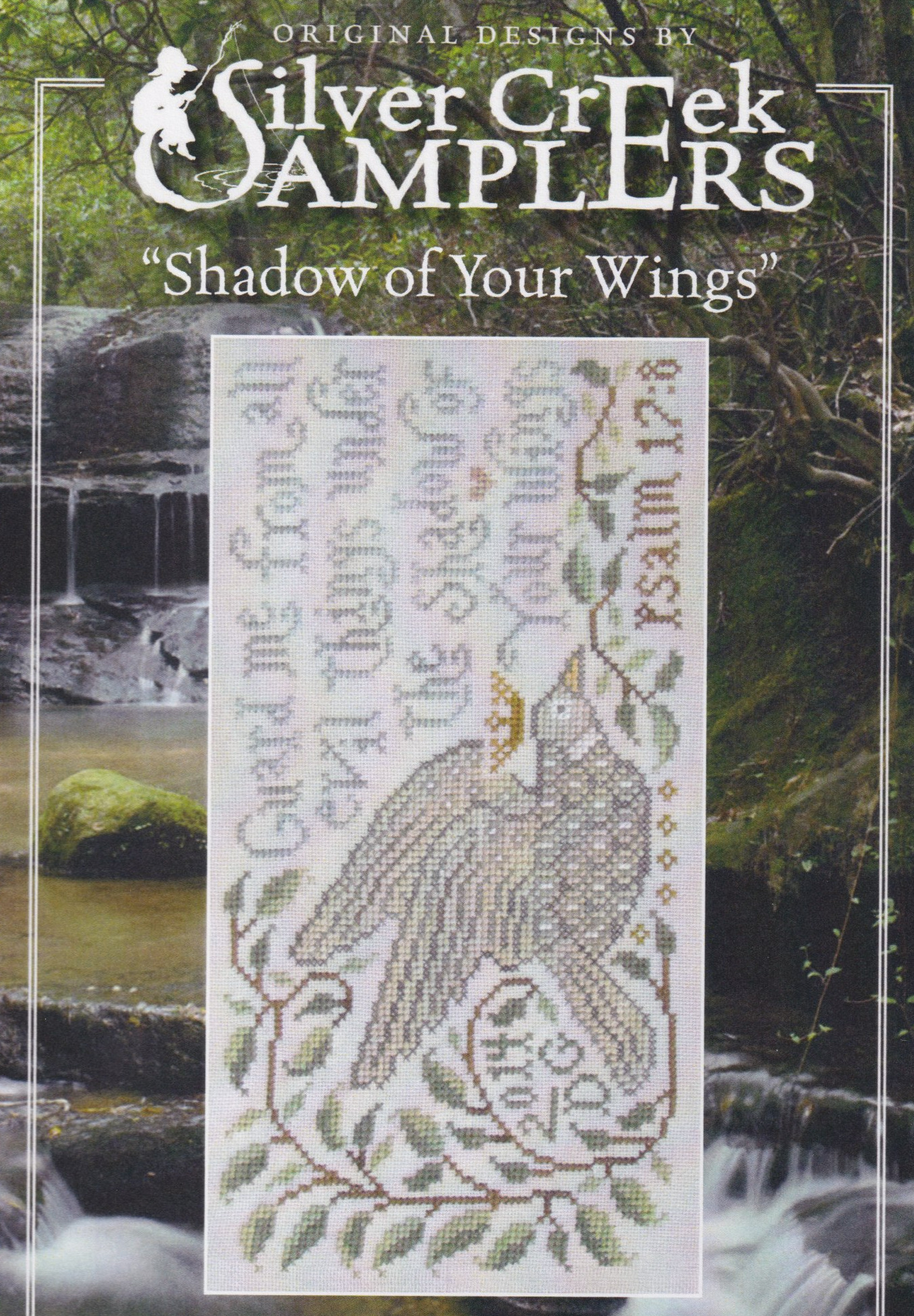 Shadow Of Your Wings - Christian Cross Stitch Pattern