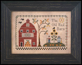 Old Red Barn, The - Cross Stitch Pattern