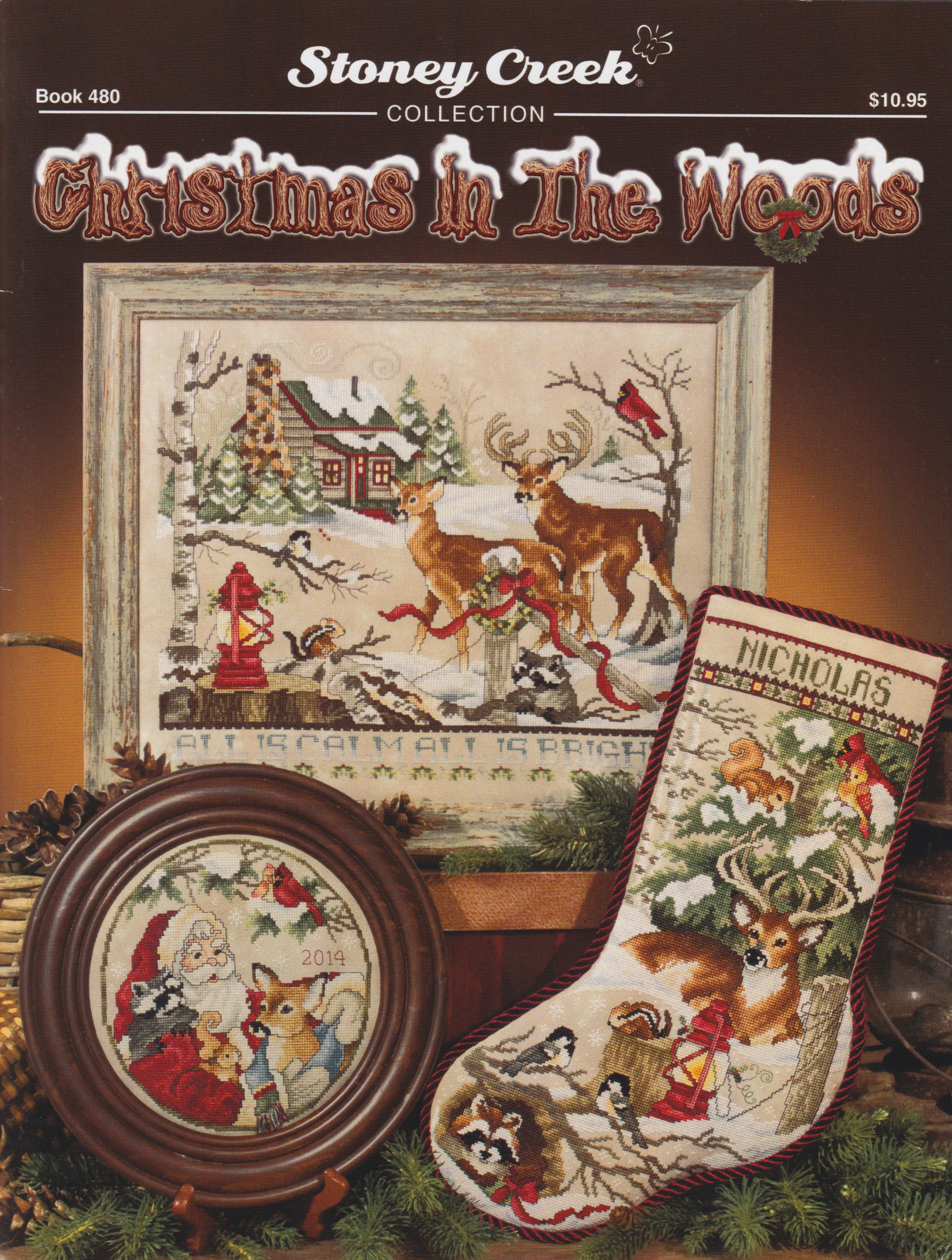 Christmas in the Woods - Cross Stitch Pattern