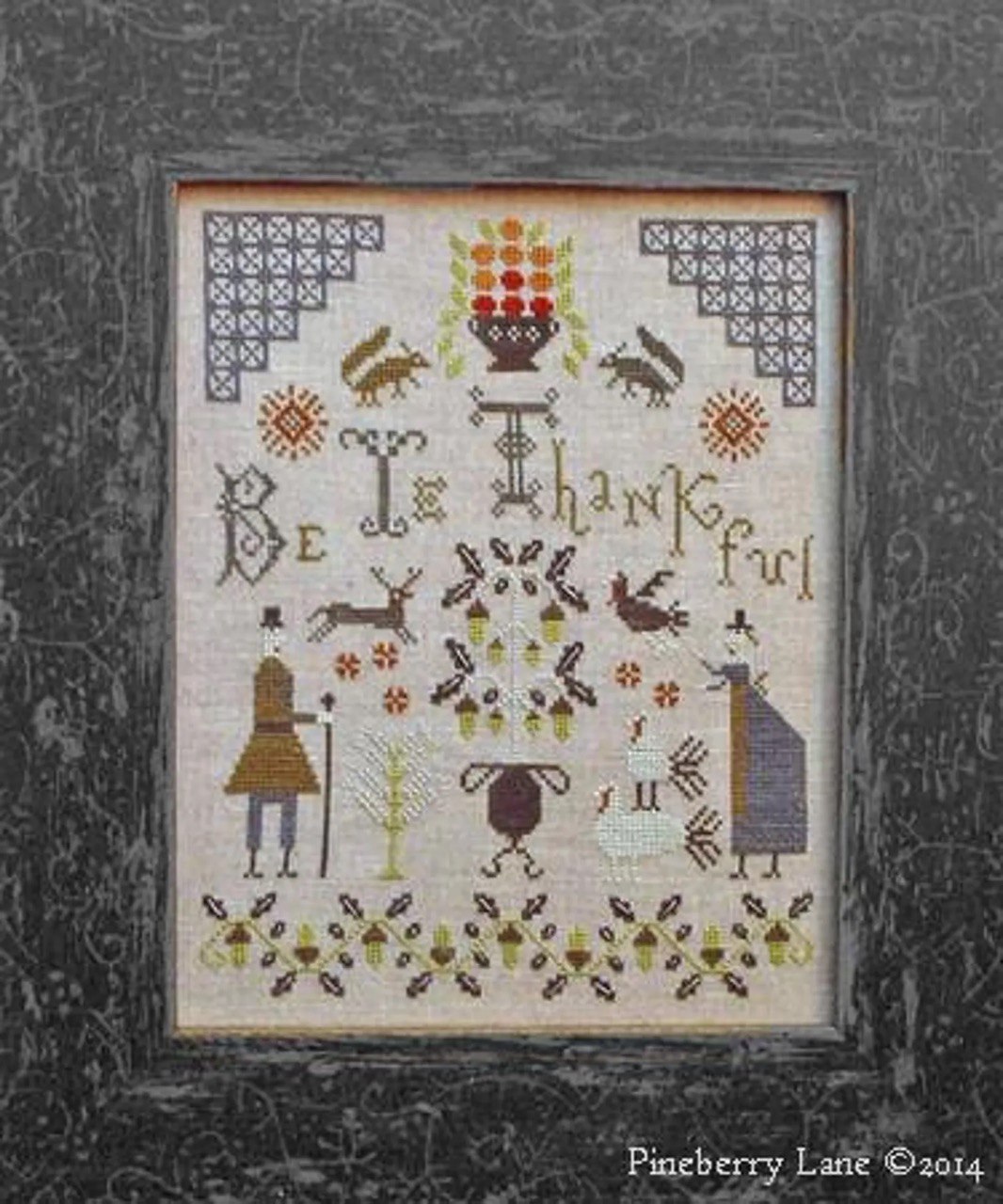 Be Ye Thankful - Cross Stitch Pattern