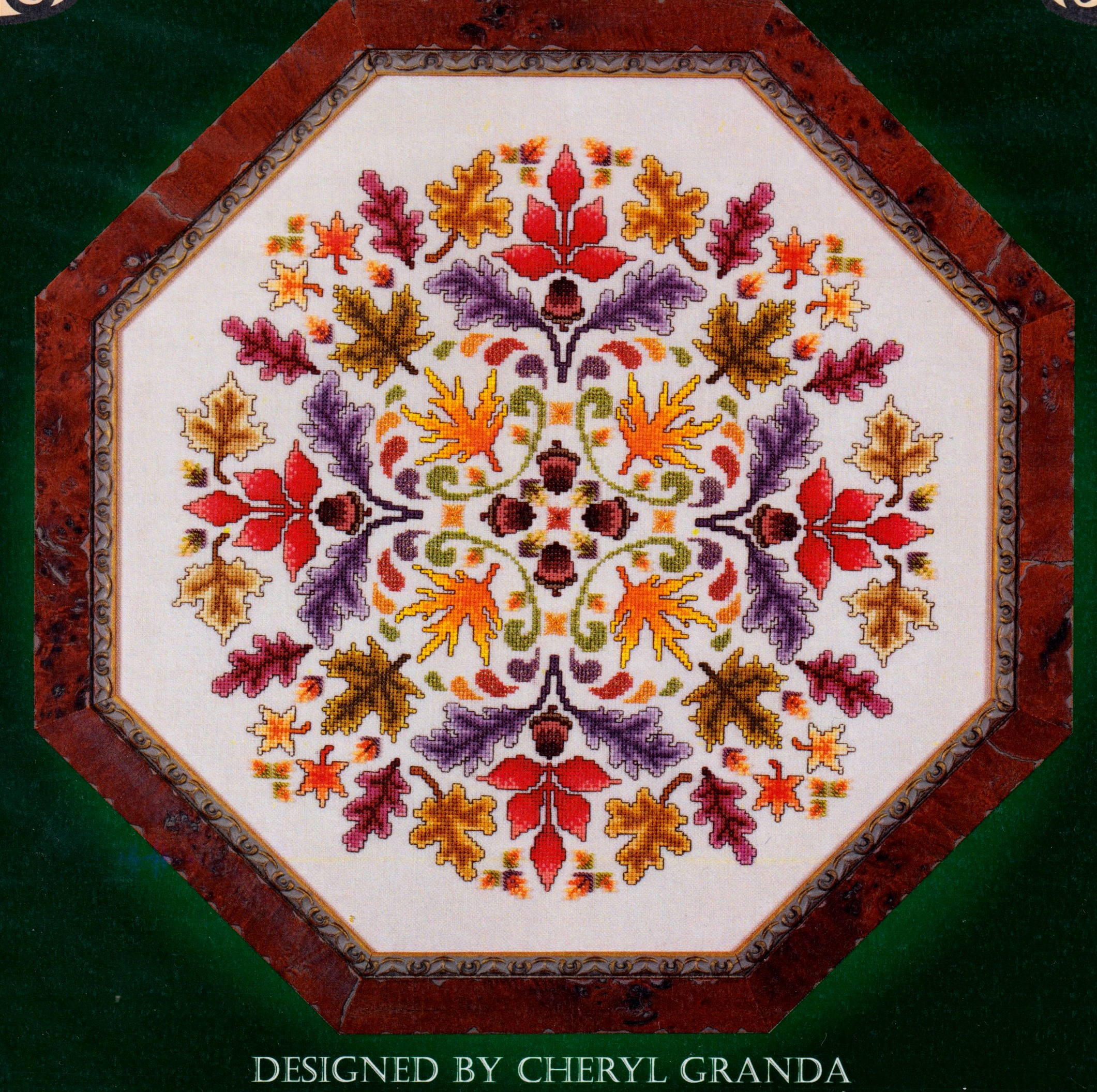 Autumn Ala Round - Cross Stitch Pattern