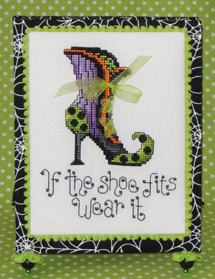 Witch's Shoe - Cross Stitch Pattern