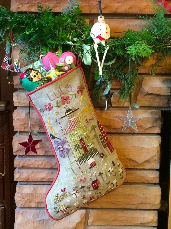 Lula's Stocking - Cross Stitch Pattern