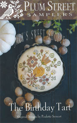 Birthday Tart - Cross Stitch Pattern