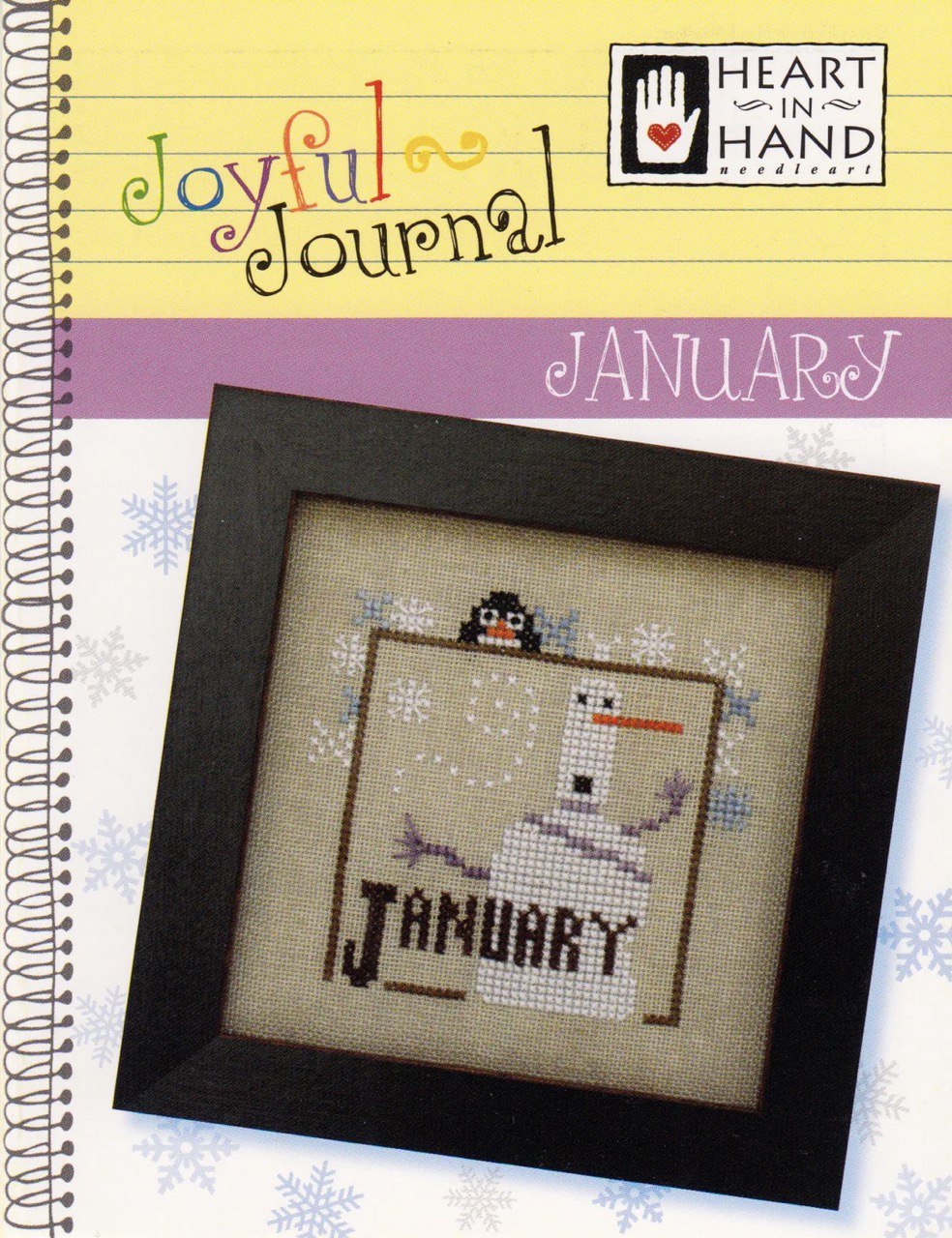 Joyful Journal - January - Cross Stitch Pattern