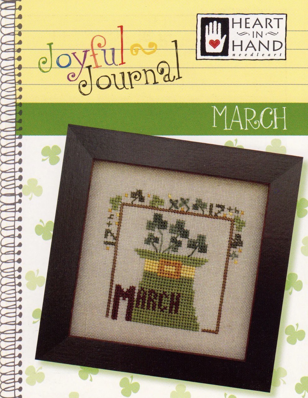 Joyful Journal - March - Cross Stitch Pattern