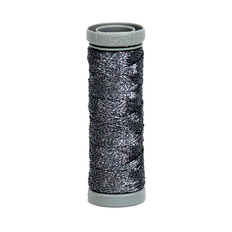 Metallic Thread 2 Ply 55yds Pewter
