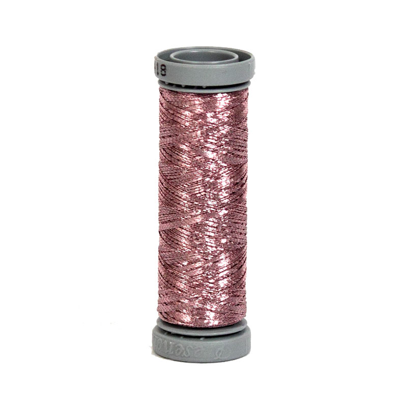 Metallic Thread 1 Ply 109yd Heather Rose