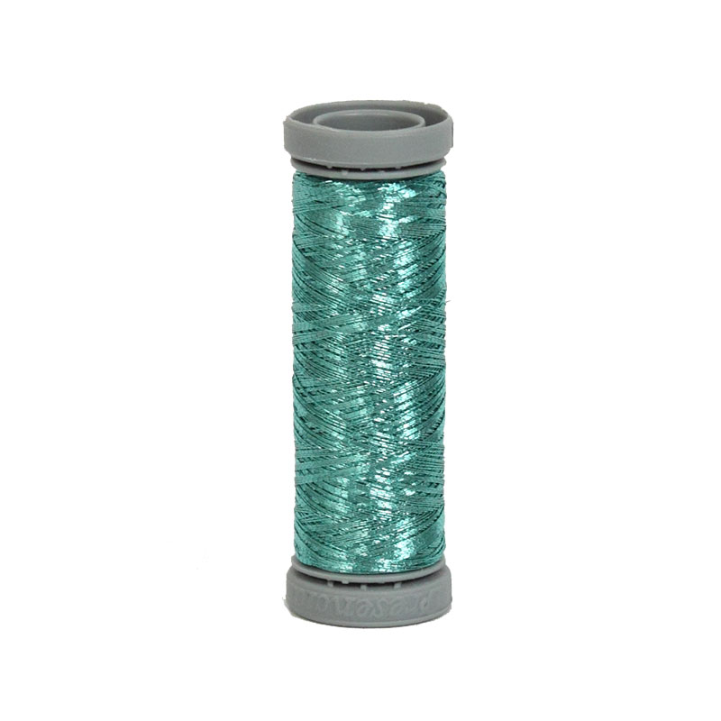Metallic Thread 1 Ply 109yd Turquoise 