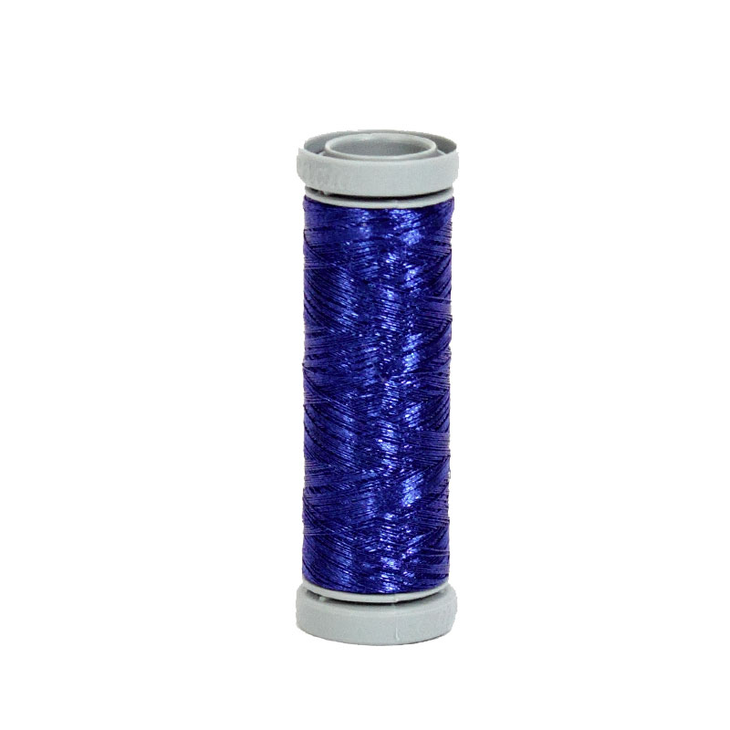 Metallic Thread 1 Ply 109yd Electric Blue Metallic