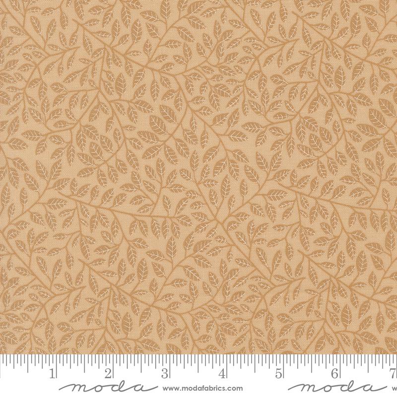 Autumn Forest Vines Sand - Quilt Fabric