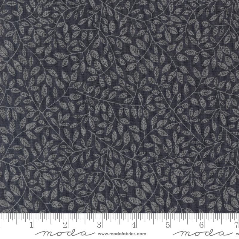 Autumn Forest Vines Midnight - Quilt Fabric