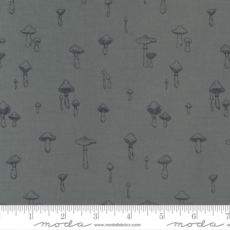 Autumn Forest Mushroom Dusk - Quilt Fabric