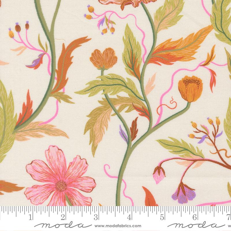 Floral Fondant Petals Cloud - Quilt Fabric