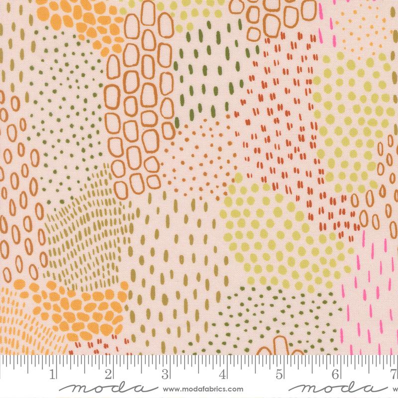 Floral Fondant Sprinkles Blush - Quilt Fabric