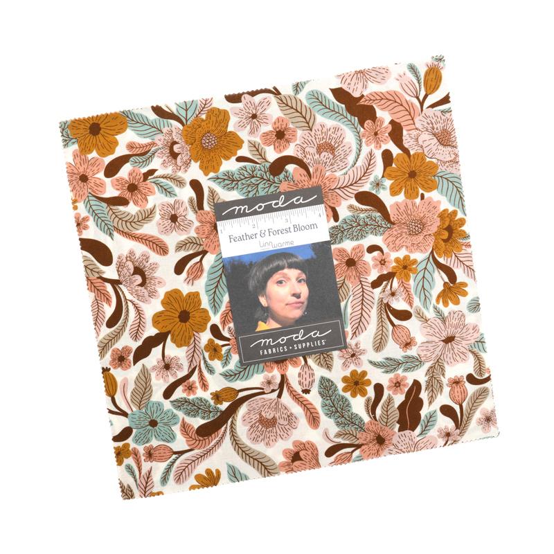 Feather and Forest Bloom - Layer Cake