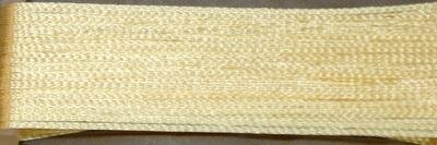 YLI Ribbon Floss -- Rayon 025 Soft Yellow, zoomed in. Select this picture to zoom back out.