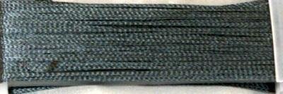 YLI Ribbon Floss -- Rayon 042 Charcoal, zoomed in. Select this picture to zoom back out.