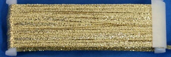 YLI Ribbon Floss -- Metallic 001 Gold