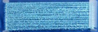 YLI Ribbon Floss -- Metallic 009 Ice Blue, zoomed in. Select this picture to zoom back out.