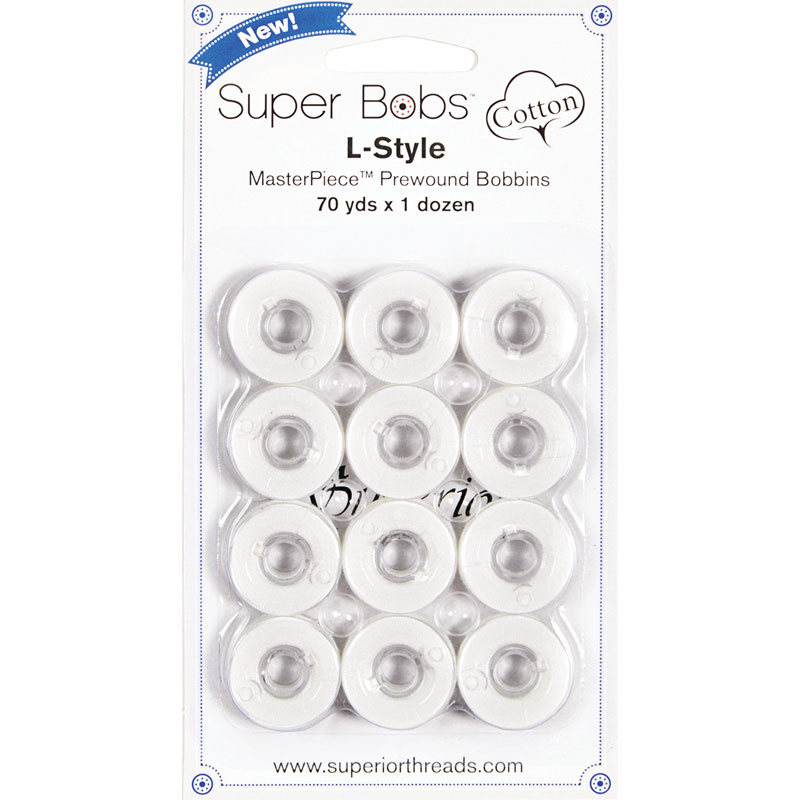 Prewound Bobbins 70yd 12ct 186