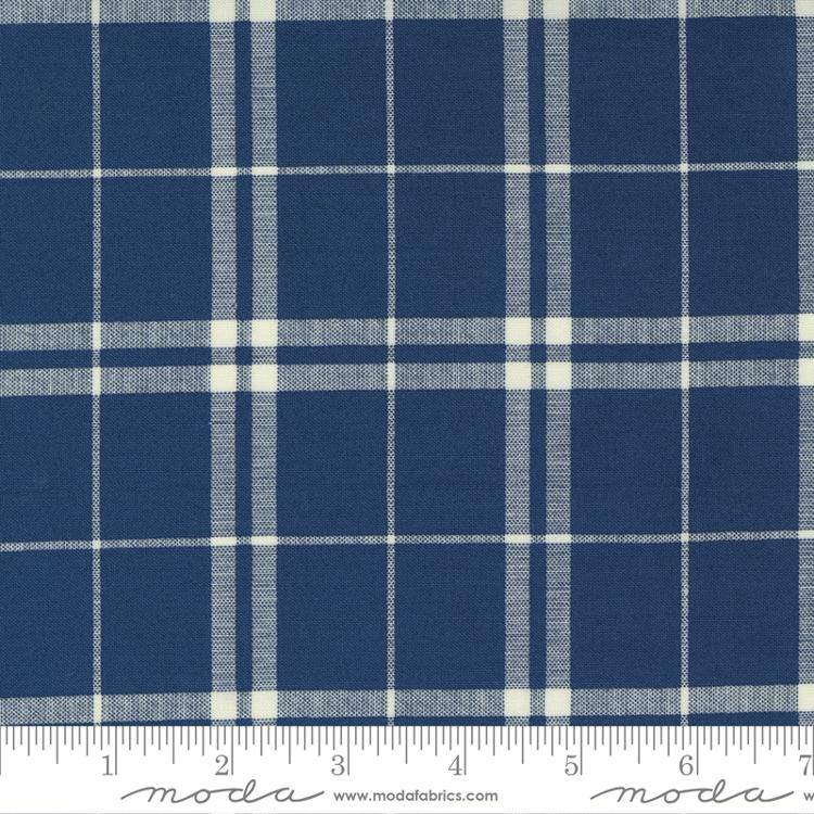 Newport Indigo - Plaid Check - Quilt Fabric